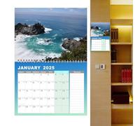 Calendario de Pared 2025-2026,18 Meses - Planificador Familiar Para Organizacion En Aula Y Hogar,Seguimiento De Eventos Y Programacion De Tareas