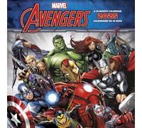 Calendario de pared 2025 de Marvel Avengers (francés bilingüe) (edición en inglés y francés)