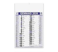 Calendario de pared 2025, formato 30 x 42 cm, meses diciembre 2024 - febrero 2025