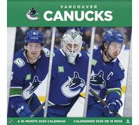 Calendario de pared 2025 NHL Vancouver Canucks