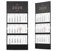 Calendario De Pared 2025 Trimestral - Calendario 3 Meses 2025 Para Una Mejor Planificación - Planificador De Pared 2025 Trimestral - Calendario 2025 Con Vista De Tres Meses - Diario 2025