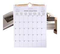 Calendario de pared 2026,12 meses para el hogar multilingüe encuadernación en espiral | Decoración del planificador cultural, para la escuela, lugar de trabajo, hogar, dormitorio, dormitorio
