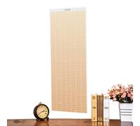 Calendario de pared 2026-12 x 36 pulgadas, planificador colgante | Calendario grande de 12 meses para pared familiar, oficina, hogar, cocina, organización, planificación o programación