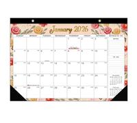 Calendario de pared 2026-2027, calendario de 18 meses de enero de 2026 a junio de 2027 con días festivos en. UU., diseño moderno minimalista para planificación del hogar y la oficina, pared