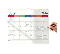 Calendario De Pared 2026-2027 - Planificación Interanual Perfecta Julio De 2026 A Diciembre De 2027 Planificador Vertical Grande, Calendario De Pared Mensual De 18 | Para Programar Una Cita De Planifi