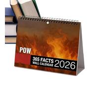 Calendario De Pared 2026,Calendario Educativo de Gestión del Tiempo Personal - de Pared para el 2026 de 12 Meses | para Amantes de la Historia, Educadores Mujeres y Hombres