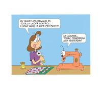 Calendario de pared 2026 - Divertido planificador coleccionable de cómics, organizador diario con humor ilustrado, accesorio de programación creativa, oficina en casa, escuela, estudio, trabajo para