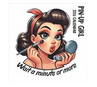 Calendario De Pared - 2026, Planificador De Malas Palabras Sarcásticas Y Divertidas Con Temática De Dama | Cuaderno Juguetón, Planificador Retro Colgable Para Mujeres, Decoración Familiar, Ho