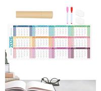 Calendario De Pared 2026 | Planificador De Pared Borrable Grande - Agenda Mensual Anual Decoración Roma Para Planificación Y Organización Biblioteca Familia Estudiante Profesor Hogar Aula Año Nuevo