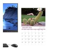 Calendario De Pared 2026 - Rastreador De Hábitos De 12 Meses | Calendarios De Seguimiento De Objetivos Decorativos Para Planificación Y Productividad | Walls Calendarr - Dormitorio En Casa, Escuela, L