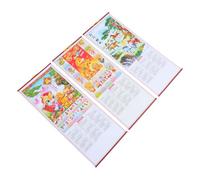 Calendario De Pared Chino 2026 3 Piezas Año Del Caballo Calendario Lunar Tradicional Para Año Nuevo Planificador Mensual Para La Decoración Del Hogar La Oficina Y El