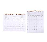 Calendario de pared del año 2026 Decoración de pared familiar estética