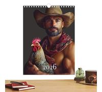 Calendario De Pared Del Año 2026 | Planificador Y Organizador De Agenda Con Bloc De Planificación,Calendario De Pared 2026 Con Diseño Artístico | Para Familia Niños Profesor Interior Escuela Aula Ofic