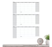 Calendario de pared - : gran planificador semanal, calendario reutilizable | Incluyendo marcadores, práctico plan de organización para el refrigerador de puertas de sala de oficina