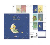 Calendario de pared Kiub El Principito en la luna 30x30cm 16 meses (2024)