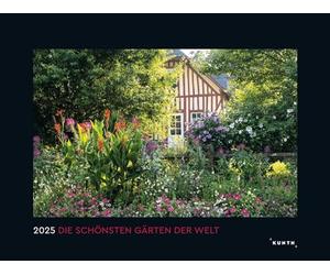 Calendario de pared Los jardines más bellos del mundo 2025