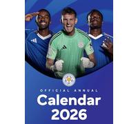 Calendario de pared oficial del Leicester City FC 2026 A3 The Foxes Football