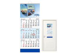 Calendario de pared vertical 2026 - Agenda de 3, organizador colgante con encuadernación a, calendario familiar para estudio, hogar, sala de estar, dormitorio | Herramienta funcional para la