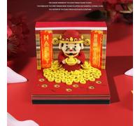 Calendario de piezas de tiempo 2026, calendario de piezas de tiempo 3D, bloc de notas de arte, decoración de escritorio, Dios de la riqueza, bloc de notas de arte para tallar tú mismo papel para