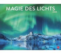 Calendario de póster de Magia de la Luz 2024. Calendario de pared con fotos que ponen la luz en primer plano. Calendario con fotos impresionantes de todo el mundo.