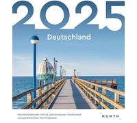Calendario de tarjetas postales de Alemania