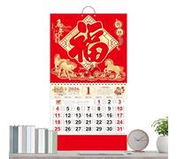 Calendario Del Año Del Caballo | Planificador de Gestión de Horarios,Calendario Mensual De Pared | para Aula Comedor Dormitorio Habitación Estudio Estudiantes Niños Adultos