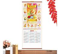 Calendario Del Zodíaco De La Serpiente - Planificador De Pared 2025, Organizador Del Año Nuevo Lunar | Año Del Horóscopo De La Serpiente, Calendario Del Zodiaco Chino, Calendario Decorativo De Serpien