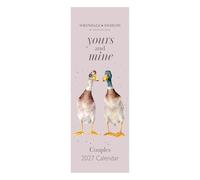 Calendario delgado 2027 de Yours and Mine' Couples