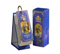 Calendario diario para escritorio, planificador de horarios desmontables, calendario de papel de 365 días 2026, para aula, dormitorio, sala de estar, dormitorio, estudiantes, niños, adolescentes