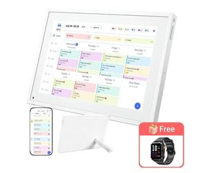 Calendario Digital Familiar Tabwee P10 10,1" Táctil Sincronización Google iCloud
