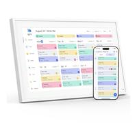 Calendario digital, planificación, pantalla táctil interactiva, marco digital, planificador semanal y mensual, álbum compartido (15.6 pulgadas)