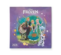 Calendario Disney 2026 - Planificador Mensual 2026 de pared con espacio para anotar (30x30 cm) (12 meses) (Frozen)