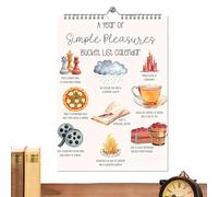 Calendario en 2026, suministros de trabajo ilustrados inspiradores en, calendario de escritorio semanal, para hábitos, salud, estudio mental, escuela, tarea, limpieza del hogar