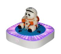 Calendario extraíble | Bloc de notas de papel de panda diario, mensual, año muerto, calendario de piezas de tiempo 3D, luz activada por tacto, para pared, escritorio, oficina, hogar, casa, temporada