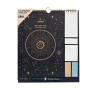 Planificador Mensual 2026 Familiar Astral - Calendario 2026 pared para Organización tareas hogar, rutina niños…