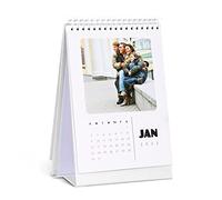 Calendario fotográfico personalizado Calendario de imágenes personalizado 2024 2025 2026 2027 (blanco)