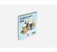 CALENDARIO INFANTIL CON PICTOGRAMAS DISNEY 2023