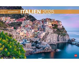 Calendario Italia Globetrotter 2025 - De costas soleadas y estilo sur: calendario de pared grande con un toque sureño y sensación de vacaciones... capturas. (Calendario de viajes Globetrotter Heye)