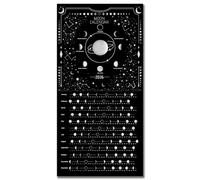 Calendario lunar 2022 fases lunares, póster de pared de luz de luna colgante, arte de pared con seguimiento de luna llena, regalos para amantes de la luna, decoraciones de astrología y calendario