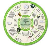 Calendario lunar de jardinería, calendario de ciclo lunar perpetuo para jardineros, almanaque de agricultores, determina los tiempos óptimos para actividades de jardinería. Calendario biodinámico,