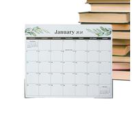 Calendario magnético 2026 - Calendario 2026, planificador de pared de 18 meses | Calendari mensual para refrigerador, vista mensual, pared de papel grueso para organizar fácilmente el estudio de la h