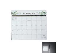 Calendario Magnético Del Refrigerador | Calendario Magnético Para Refrigerador 2026-2027 | -dar De Refrigerador agnético Corrugado Moderno De Enero De 2026 A Junio 2027 Para Pizarra Blanca De Cuello