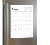 Calendario magnético para refrigerador, 18 meses, de enero de 2027 a junio | Calendario magnético para nevera, oficina, escuela, aula, dormitorio, apartamento, cocina, hogar