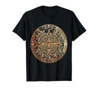 Calendario Maya Antiguo Maya Azteca Piedra Solar Mexicana Azteca Camiseta