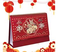 Calendario Mensual 2026 | Planificador Tradicional - Calendario Mensual De Oficina 2026 Año Del Caballo - Para Salón Comedor Dormitorio Oficina Estudiantes Adultos Adolescentes