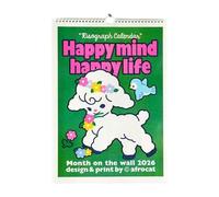 Calendario mensual montado en la pared, encuadernación de doble alambre, decorativo/escritorio para decoración de oficina en casa, papel de planificación familiar