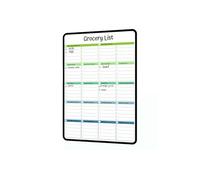 Calendario mensual para el refrigerador, borrador en seco, borrado en seco, tabla coore semanal, calendario magnético, pizarra blanca monthly y semanal para refrigeradores