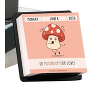 Calendario Motivacional - 2026 Diversión Diaria Escritorio | 365 Citas Humorísticas Diseño Perpetuo Para La Productividad | Decoración De Escritorio Compacta De 10,8 Cm Para Compañero