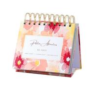 Calendario motivacional - Afirmaciones positivas, calendario de mesa motivacional 2025 | Calendario de escritorio con citas inspiradoras, calendario inspirador para mujeres, escritorio de oficina