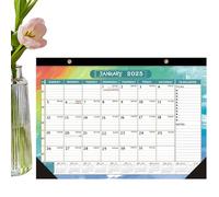 Calendario motivacional de mesa, calendario 2024-2025 - calendario de escritorio 2024-2025 - calendario de escritorio de pie, calendario diario de afirmación positiva, planificador diario, calendario